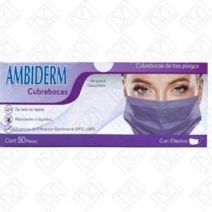 Cubrebocas VIOLETA Ambiderm