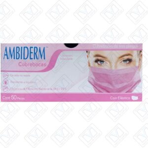 Cubrebocas ROSAS Ambiderm