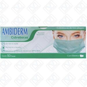 Cubrebocas VERDES Ambiderm