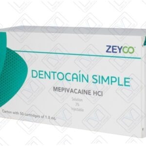 DENTOCAINA SIMPLE  MEPIVACAINA HCI 3% Zeyco