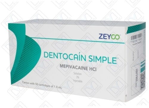 DENTOCAINA SIMPLE  MEPIVACAINA HCI 3% Zeyco