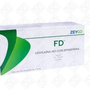 FD LIDOCAÍNA HCI 2% C/EPINEFRINA 1:100,000 Zeyco