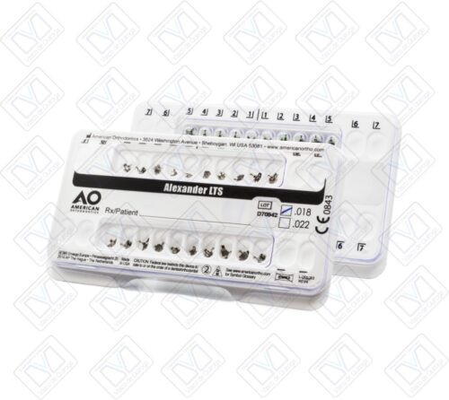 Brackets Alexander 0.018 American Orthodontics