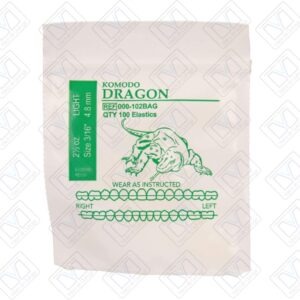 Ligas Intermaxilares DRAGON   3/16"   2 1/2 oz