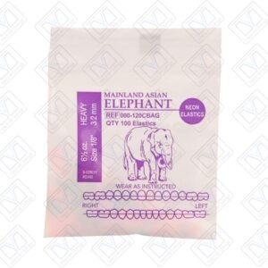Ligas Intermaxilares ELEFANTE COLOR 1/8"  6 1/2 oz