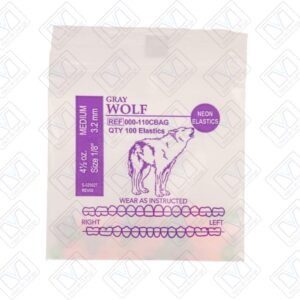 Ligas Intermaxilares LOBO COLOR 1/8"  4 1/2 oz