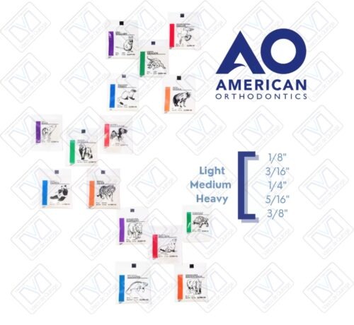 Ligas Intermaxilares American Orthodontics