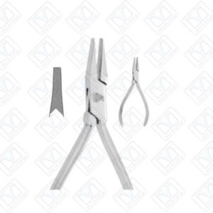 Pinza Puntas Planas 6B