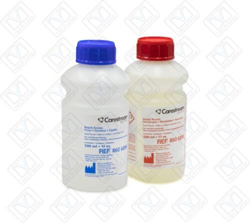 Juego de liquidos revelador y fijador Carestream 500 ml