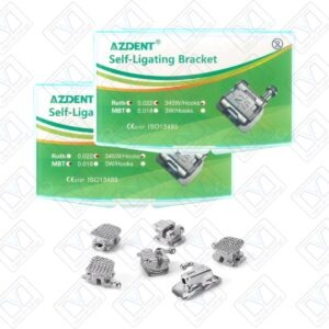 Brackets Autoligado Azdent Con Tubos P/6