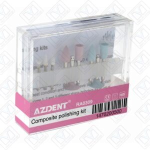 Kit RA 0309 para pulir resina (9 gomas) para pieza de baja