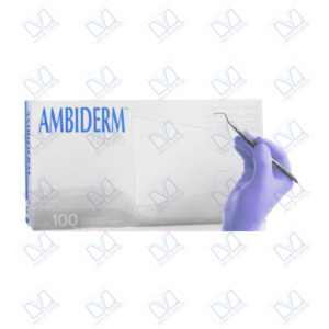 Guantes de Nitrilo Ambiderm Violetas