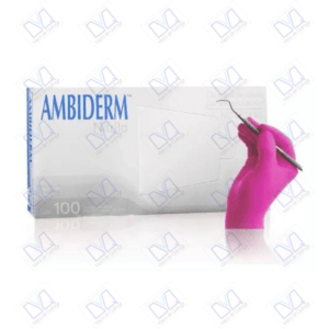 Guantes de Nitrilo Ambiderm Rosas